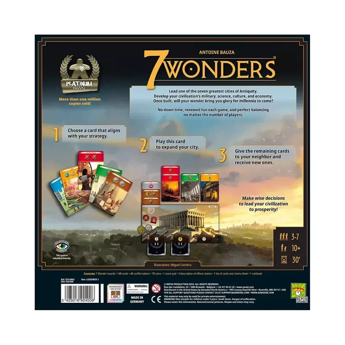 7 Wonders 2nd Edition - Image 2