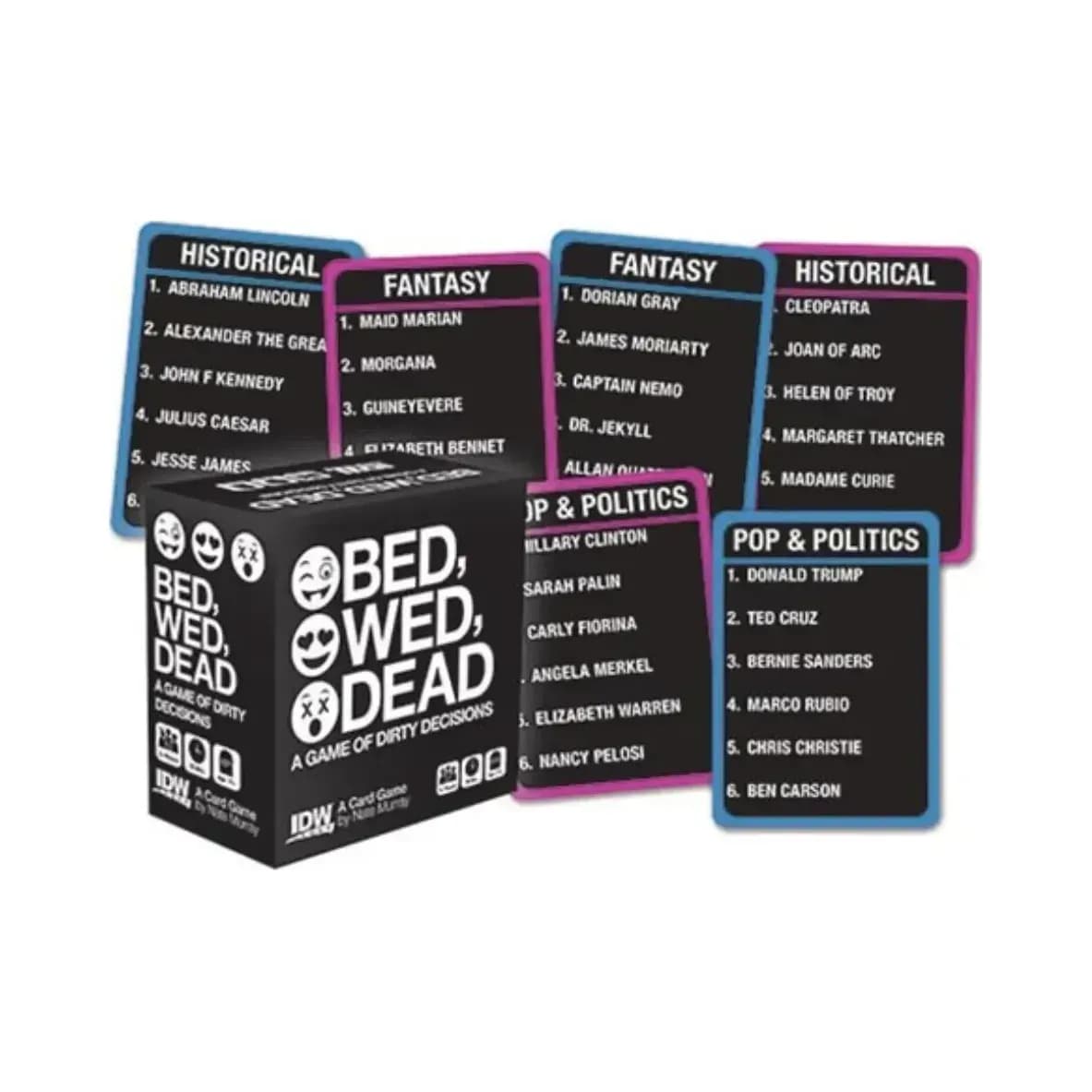 Bed Wed Dead A Game of Dirty Decisions Card Game - Image 2