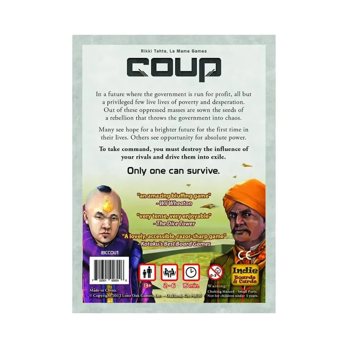 Coup Board Game - Image 3