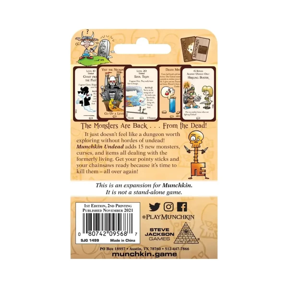 Munchkin Undead Tuckbox - Image 2