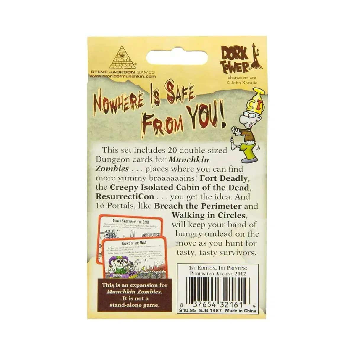 Munchkin Zombies 3 Hideous Hideouts - Image 2