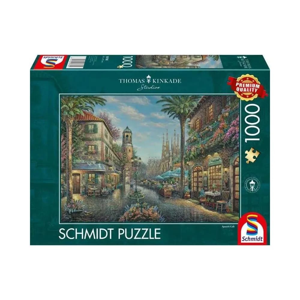 Thomas Kinkade: Café in Munich - 1000 Piece