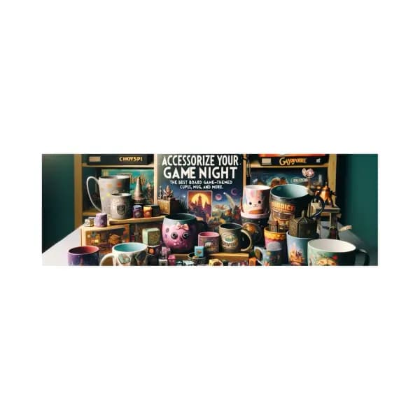 Accessorize Your Game Night: The Best Board Game-Themed Cups, Mugs, and More