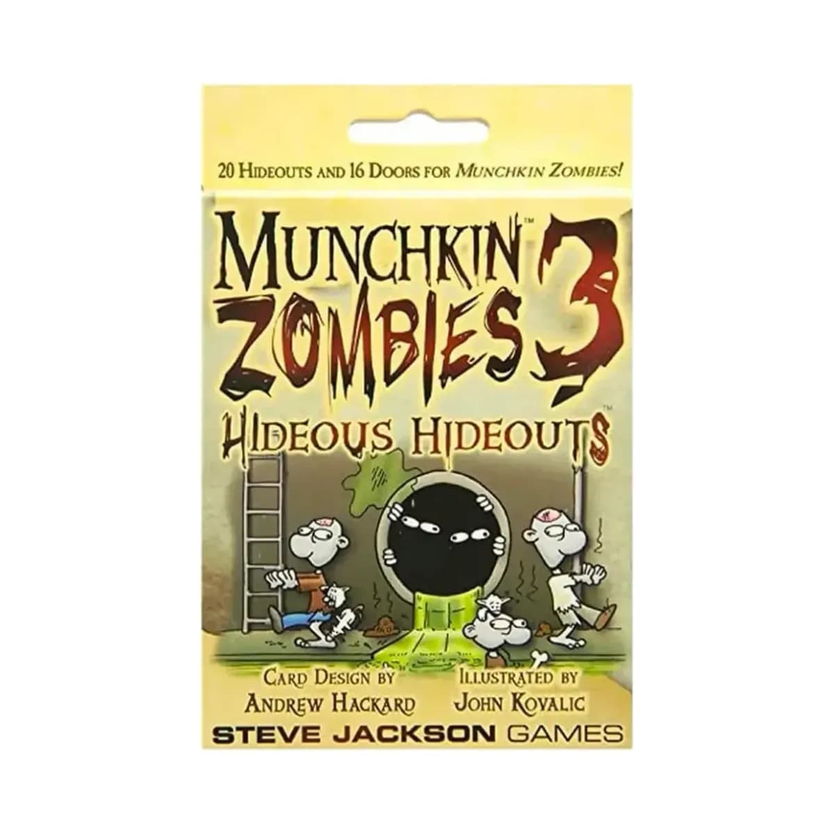 Munchkin Zombies 3 Hideous Hideouts
