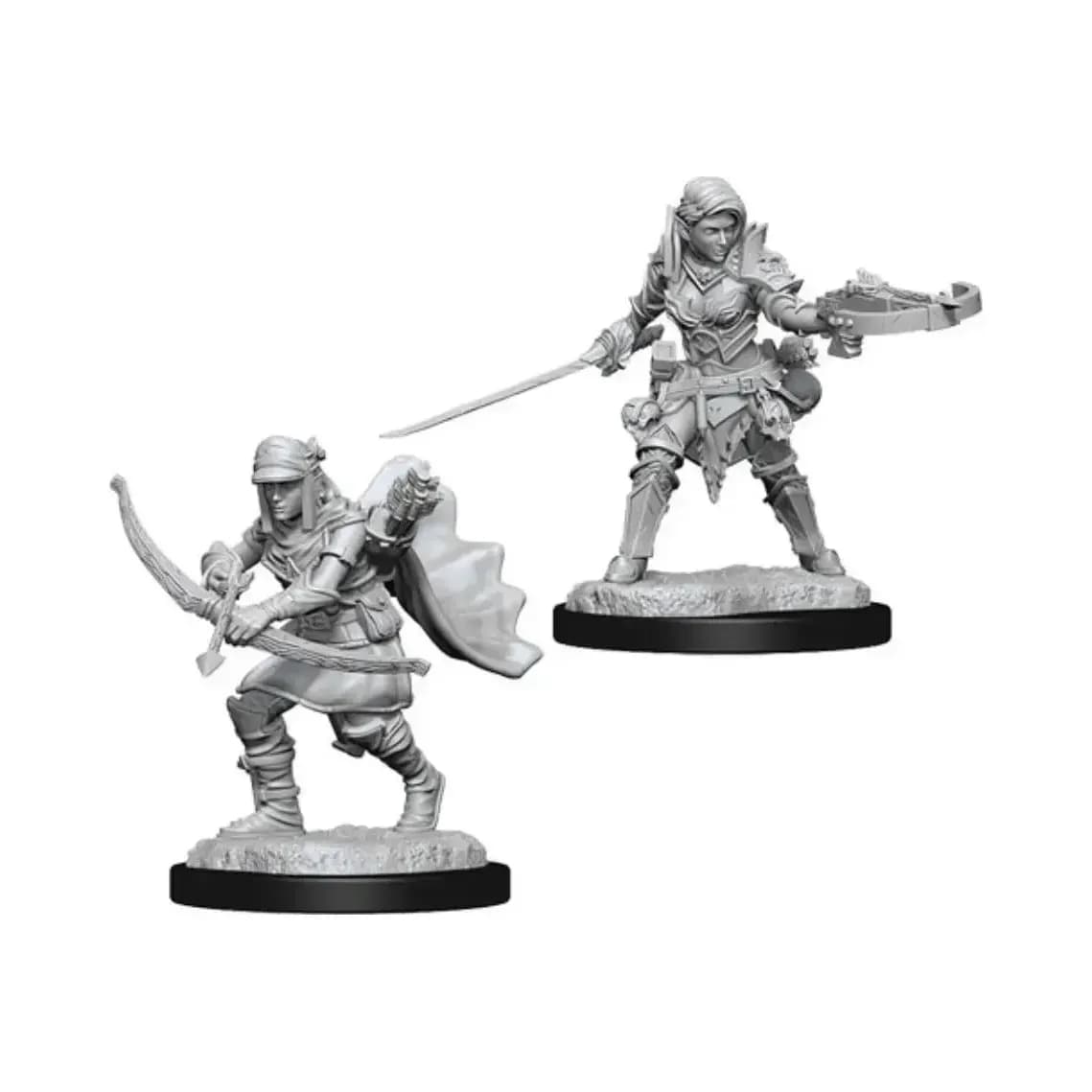 Pathfinder Deep Cuts - Female Half-Elf Ranger W7 - Figures